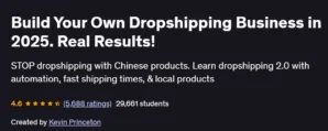 Build Your Own Dropshipping Business in 2025. Real Results!