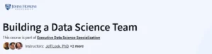 Building a Data Science Team