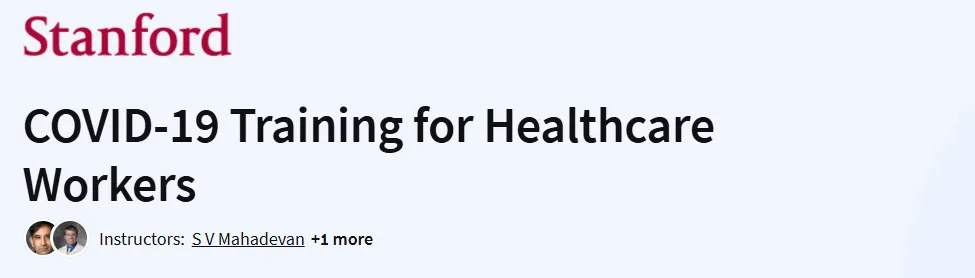 COVID-19 Training for Healthcare Workers