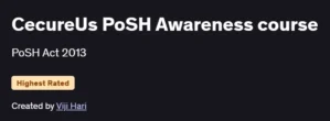 CecureUs PoSH Awareness course