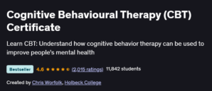 Cognitive Behavioural Therapy (CBT) Certificate