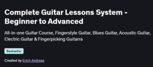 Complete Guitar Lessons System - Beginner to Advanced