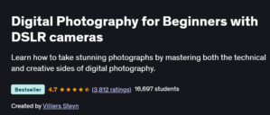 Digital Photography for Beginners with DSLR cameras