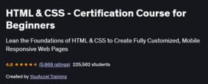 HTML & CSS - Certification Course for Beginners