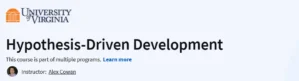 Hypothesis-Driven Development