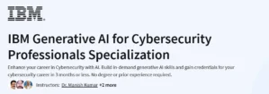 IBM Generative AI for Cybersecurity Professionals Specialization