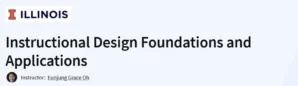 Instructional Design Foundations and Applications