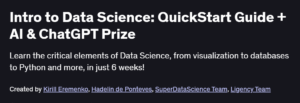 Intro to Data Science: QuickStart Guide + AI & ChatGPT Prize