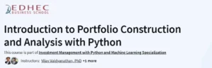 Introduction to Portfolio Construction and Analysis with Python