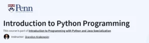 Introduction to Python Programming