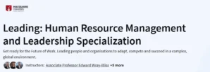 Leading: Human Resource Management and Leadership Specialization