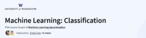 Machine Learning: Classification