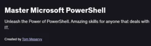 Master Microsoft PowerShell