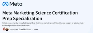 Meta Marketing Science Certification Prep Specialization