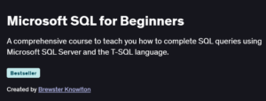 Microsoft SQL for Beginners