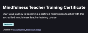 Mindfulness Teacher Training Certificate