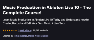 Music Production in Ableton Live 10 - The Complete Course!
