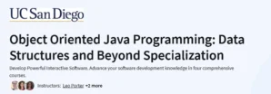 Object Oriented Java Programming: Data Structures and Beyond Specialization