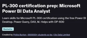 PL-300 certification prep: Microsoft Power BI Data Analyst