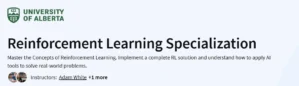 Reinforcement Learning Specialization