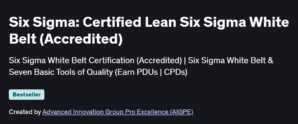Six Sigma: Certified Lean Six Sigma White Belt (Accredited)