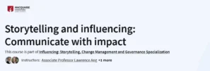 Storytelling and influencing: Communicate with impact