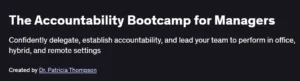 The Accountability Bootcamp for Managers