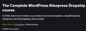 The Complete WordPress Aliexpress Dropship course