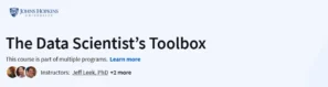 The Data Scientist’s Toolbox