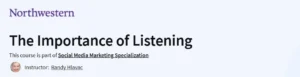 The Importance of Listening