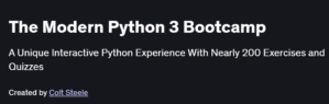 The Modern Python 3 Bootcamp