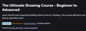 The Ultimate Drawing Course - Beginner to Advanced