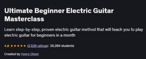 Ultimate Beginner Electric Guitar Masterclass