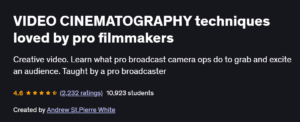 VIDEO CINEMATOGRAPHY techniques loved by pro filmmakers