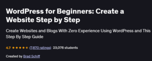 WordPress for Beginners: Create a Website Step by Step