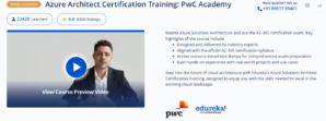 Azure Architect Certification Training
