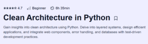 Clean Architecture in Python