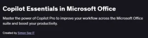 Copilot Essentials in Microsoft Office