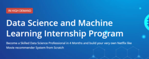 Data Science and Machine Learning Internship Program