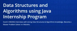 Data Structures and Algorithms using Java Internship Program