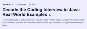 Decode the Coding Interview in Java: Real-World Examples