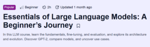 Essentials of Large Language Models: A Beginner’s Journey