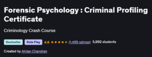 Forensic Psychology : Criminal Profiling Certificate