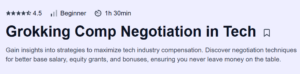 Grokking Comp Negotiation in Tech