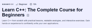 Learn C++: The Complete Course for Beginners