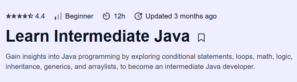 Learn Intermediate Java