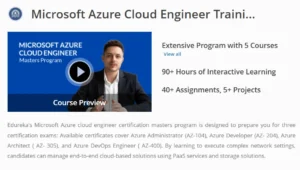 Microsoft Azure Master Program