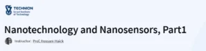 Nanotechnology and Nanosensors, Part1