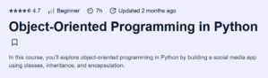 Object-Oriented Programming in Python