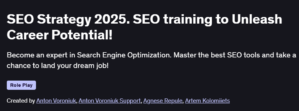 SEO Strategy 2025. SEO training to Unleash Career Potential!